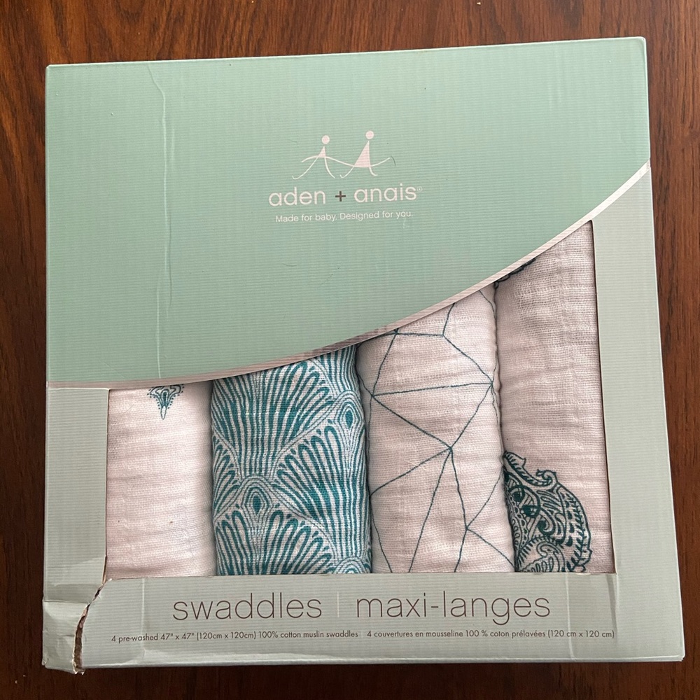 aden + anais swaddles